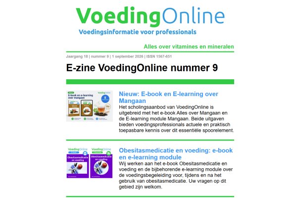 Actuele E-zine VoedingOnline